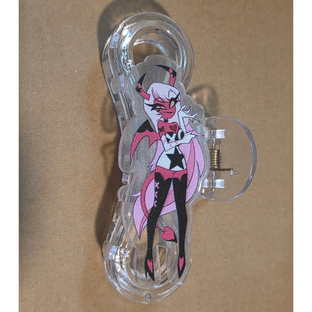Verosika Mayday Hair Claw Clip Helluva Boss Fan Made New